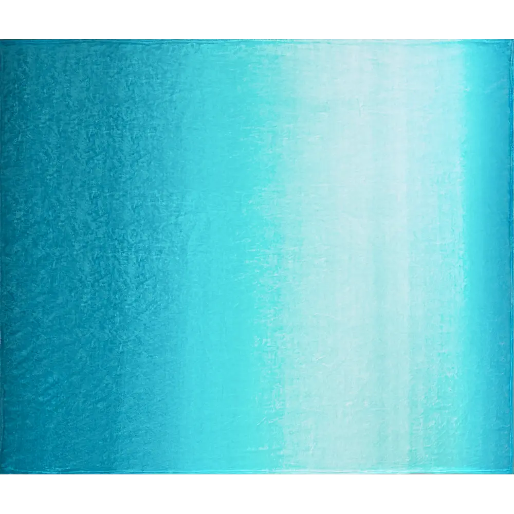Плед Gradient 180x200 см фланель цвет бирюзовый Ardenza Капсульная STLM-2122783 - Вид №3