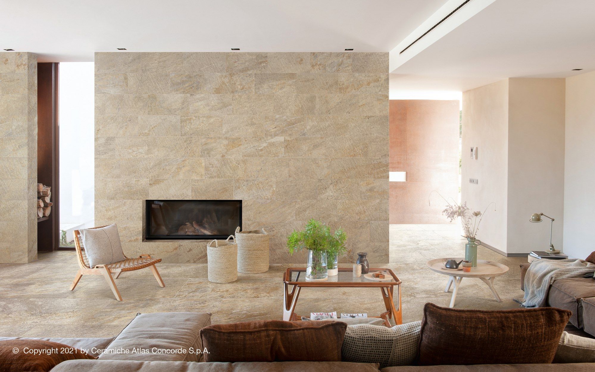 Пол / облицовка керамогранита с эффектом камня Atlas Concorde Norde ARCH-00026085 - Вид №41