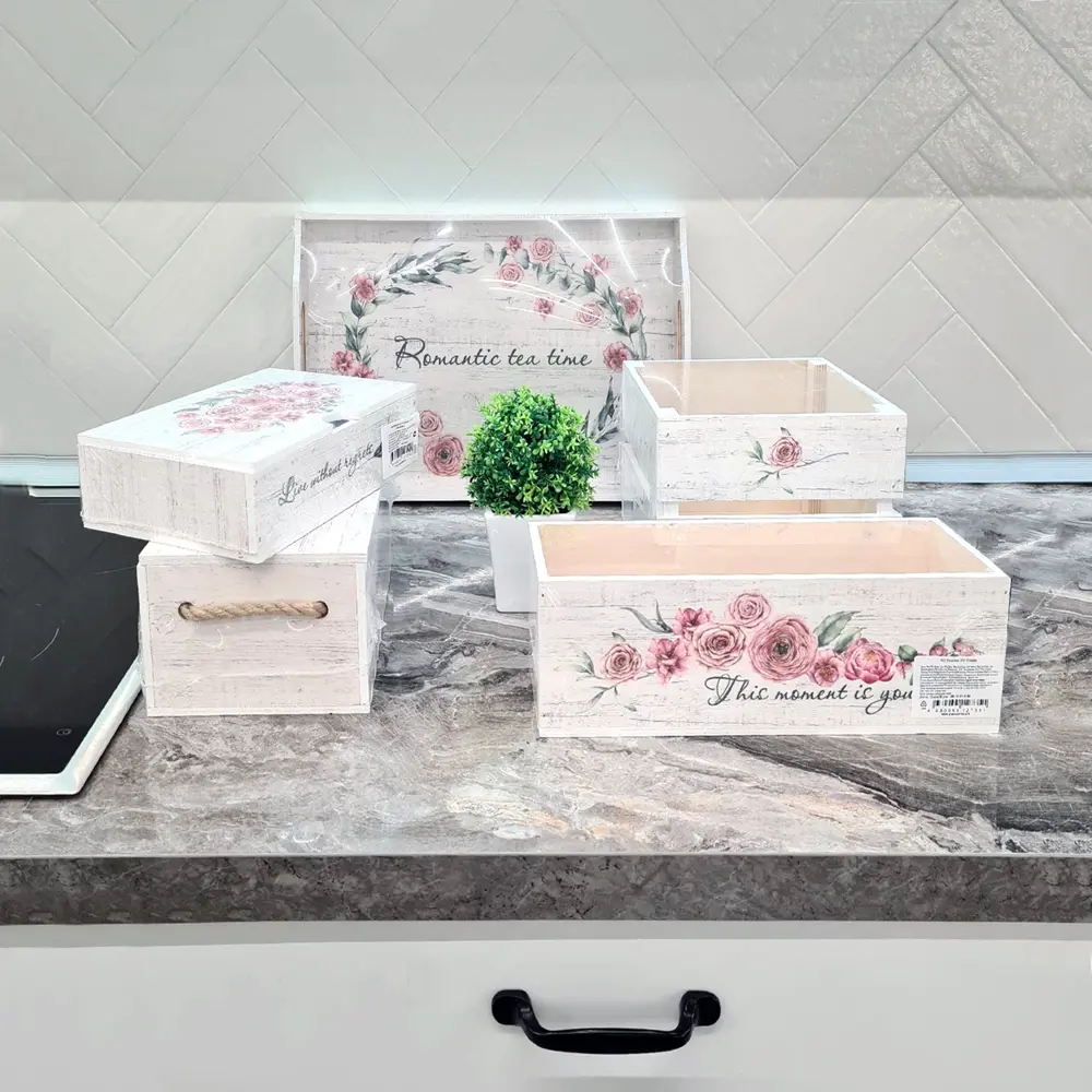 Ящик М1 Розалия деревянный Santreyd STLM-2198023 - Вид №7