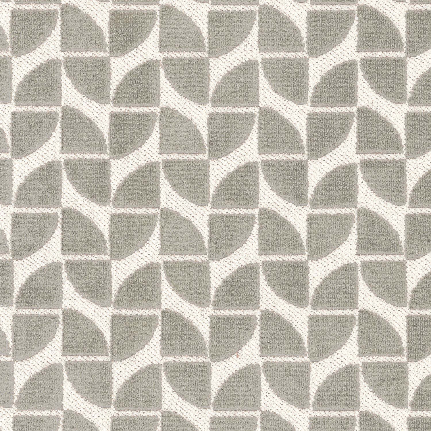 Бархатная ткань с графическим рисунком Casamance Valvidia ARCH-00064731 - Вид №9