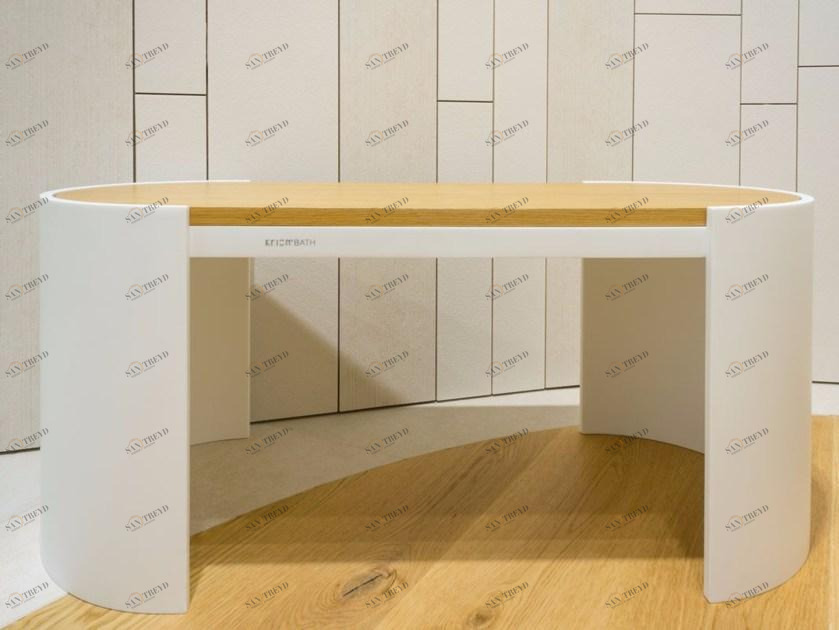 KRION Скамейка для ванной из дерева Aro sun-id-1397243