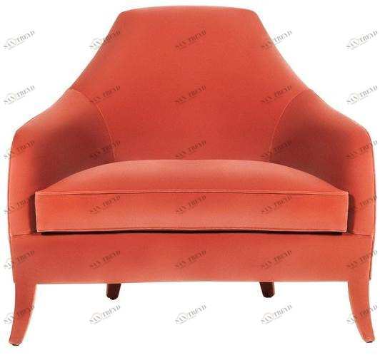 Munna Кресло с обивкой из ткани с подлокотниками Time sun-id-1355449