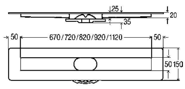 Модульный слив для душа из нержавеющей стали Viega Italia Advantix ARCH-00052986 - Вид №4