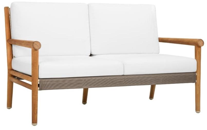 JANUS et Cie 2-местный садовый диван из тика Konos sun-id-1385062 - Вид №1