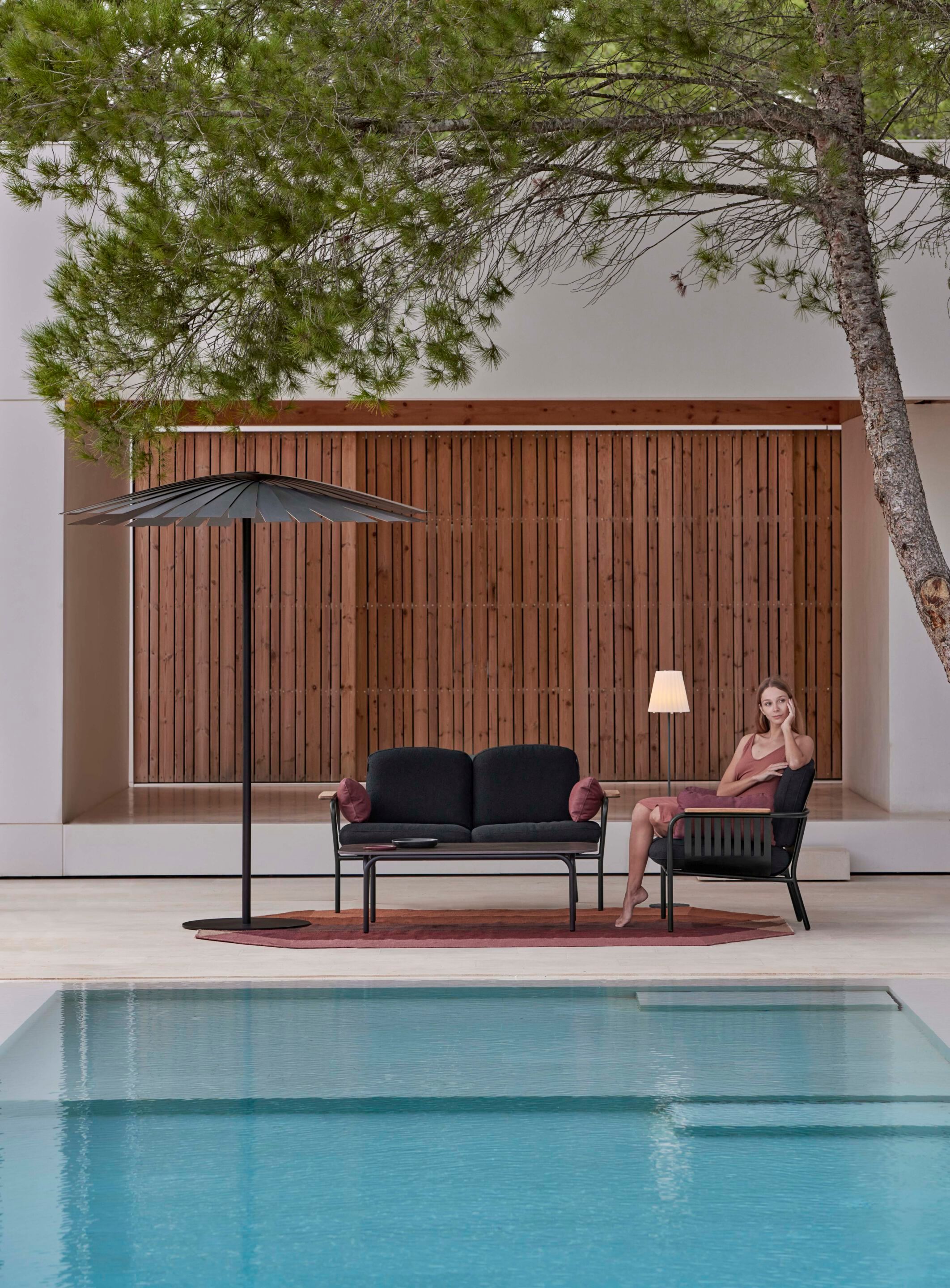 Фарфоровый прямоугольный садовый столик GANDIABLASCO ARCH-00109920 - Вид №5