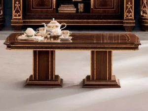 Arredoclassic Прямоугольный деревянный журнальный столик для гостиной Modigliani