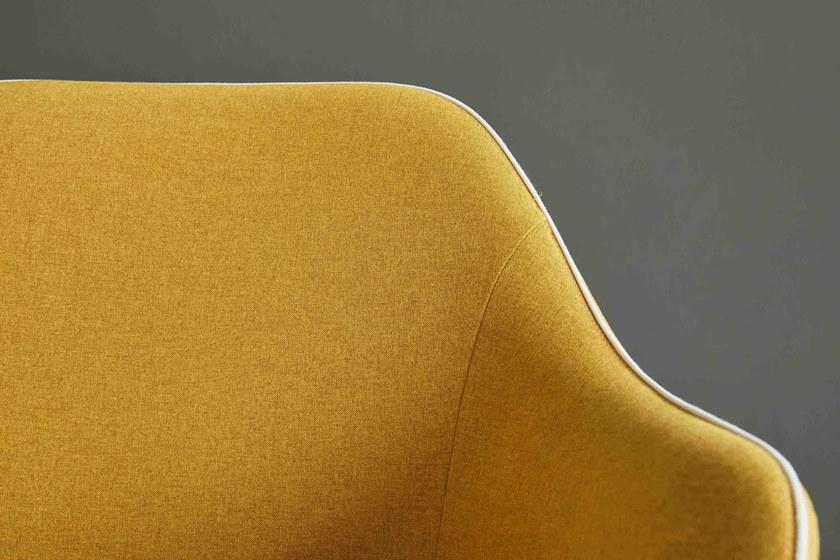 Grado Design Стул с подлокотниками из ткани и ножками из бука Lord Lod-ch-09-t - Вид №4