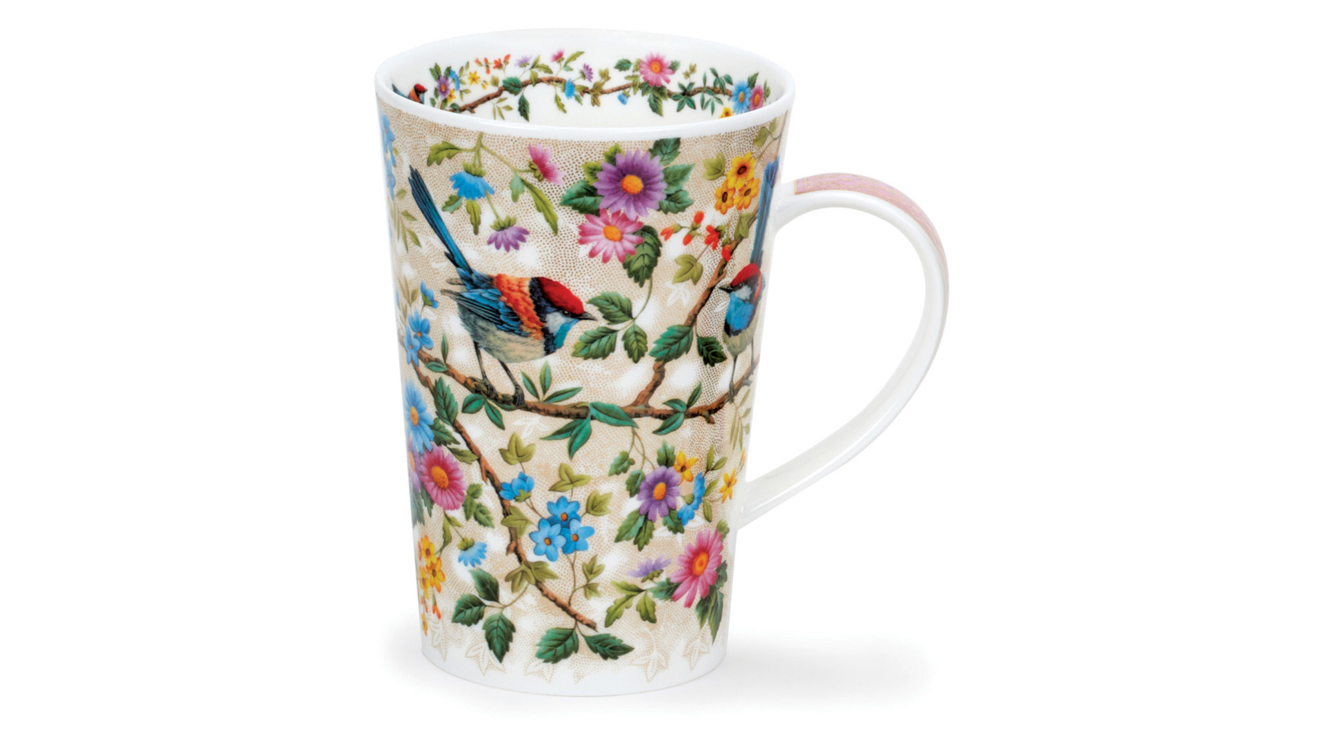 10672765 Dunoon Кружка с ситечком и крышкой Dunoon Сатори.Шетлэнд 440мл, фарфор Фарфор костяной  - Вид №1