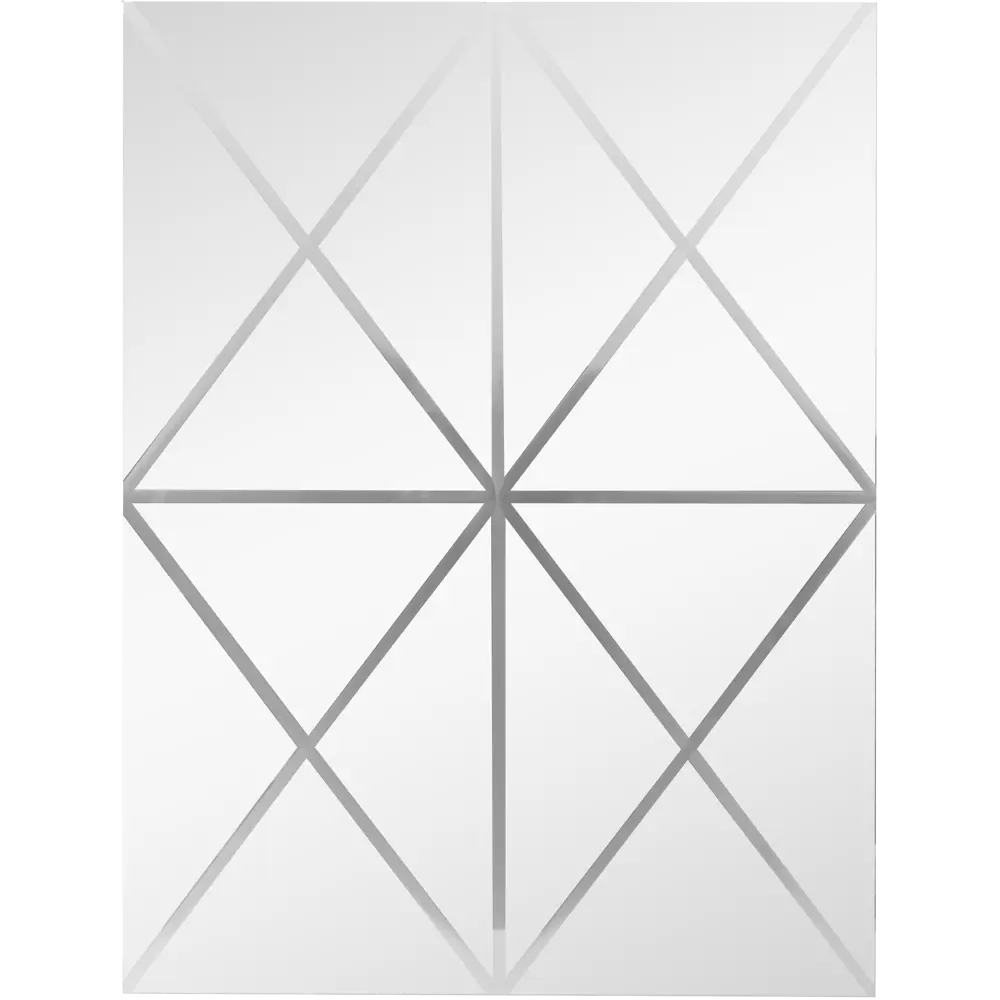 Панель зеркальная Mirox 3G «Гравировка 4» прямоугольная 80x60 см цвет графит Santreyd Зеркальная панель STLM-2197784