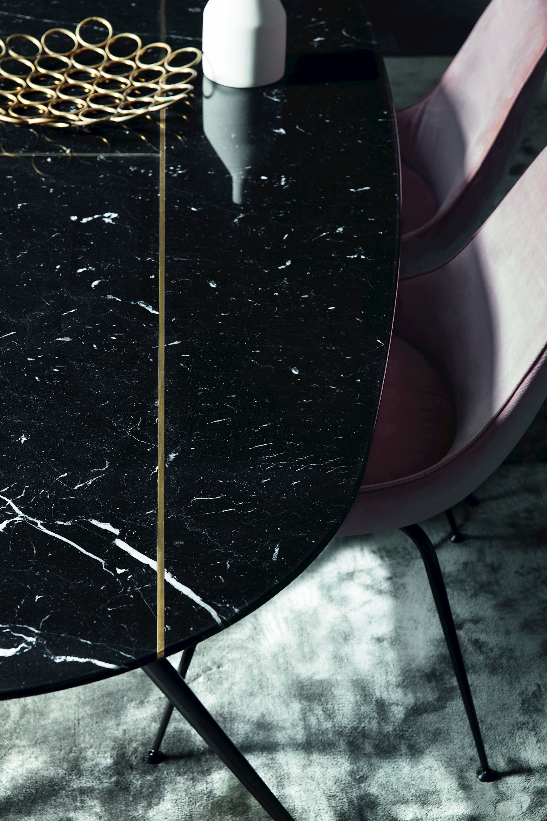 Обеденный стол из мрамора или МДФ Vibieffe 1500 Swing ARCH-00118733 - Вид №11