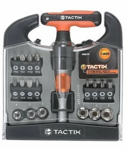 KAPRIOL TACTIX Набор вставок с мини-трещоткой Set utensili