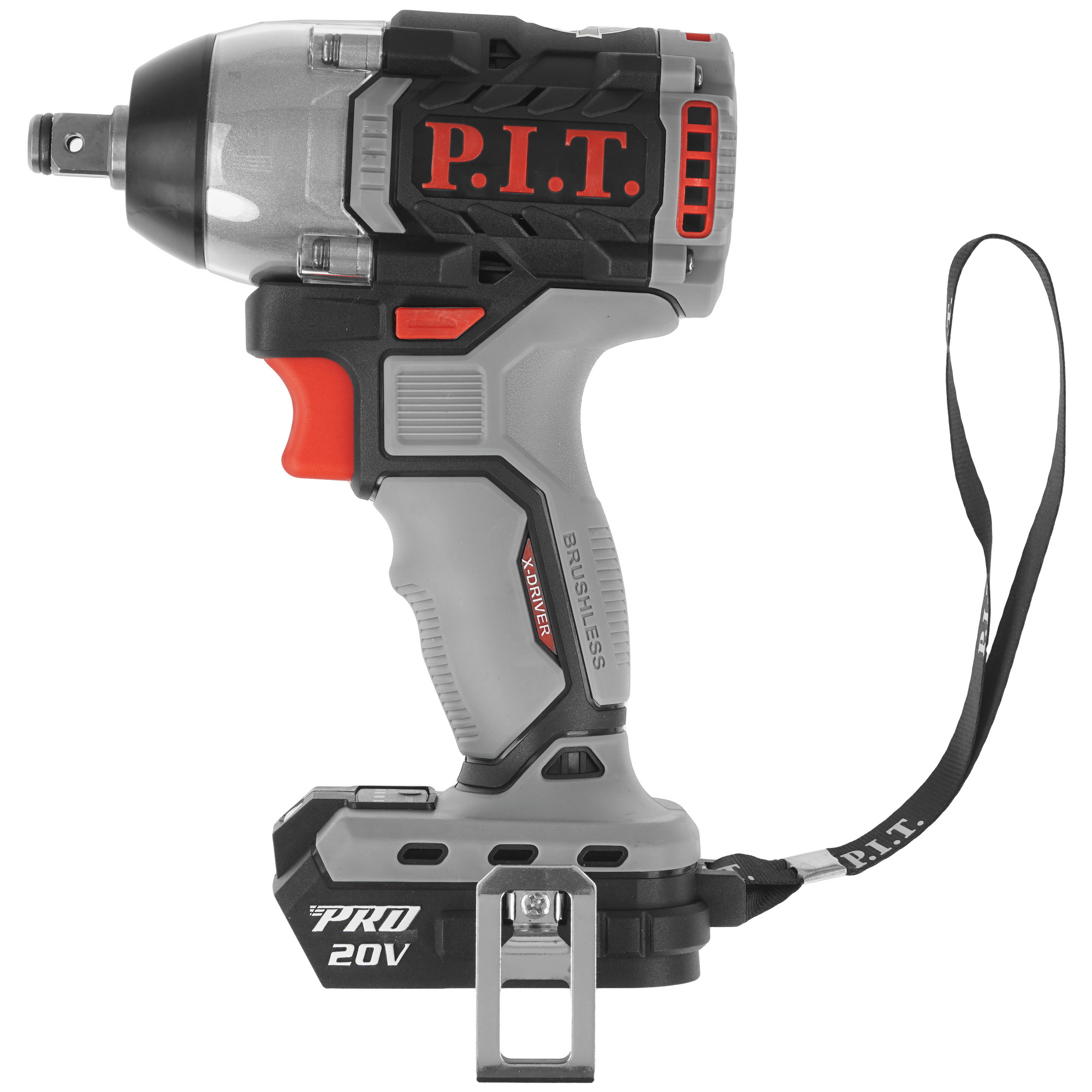 Гайковерт PIT PIW20H-300B SOLO OnePower 20V  , Без ЗУ, Без АКБ 9086492 STDN-0132165