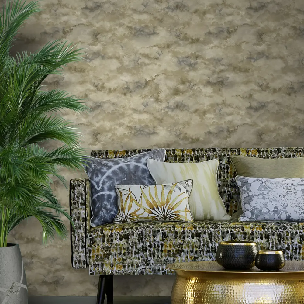 Обои флизелиновые Erismann Naomi желтые 1.06 м ЭР60402-05 STLM-2198580 - Вид №2