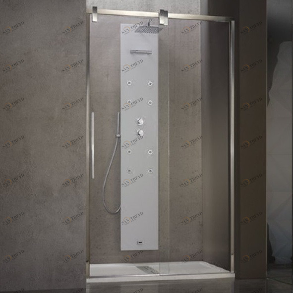 Душевое ограждение Wing W02 160 см Karolitalia BLUBLEUWINGW02160