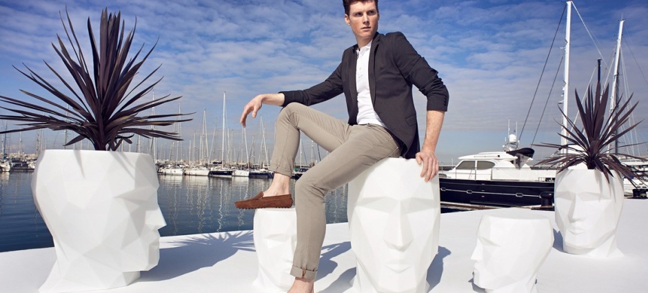 007522 Кашпо матовое белое 42см Vondom Adan