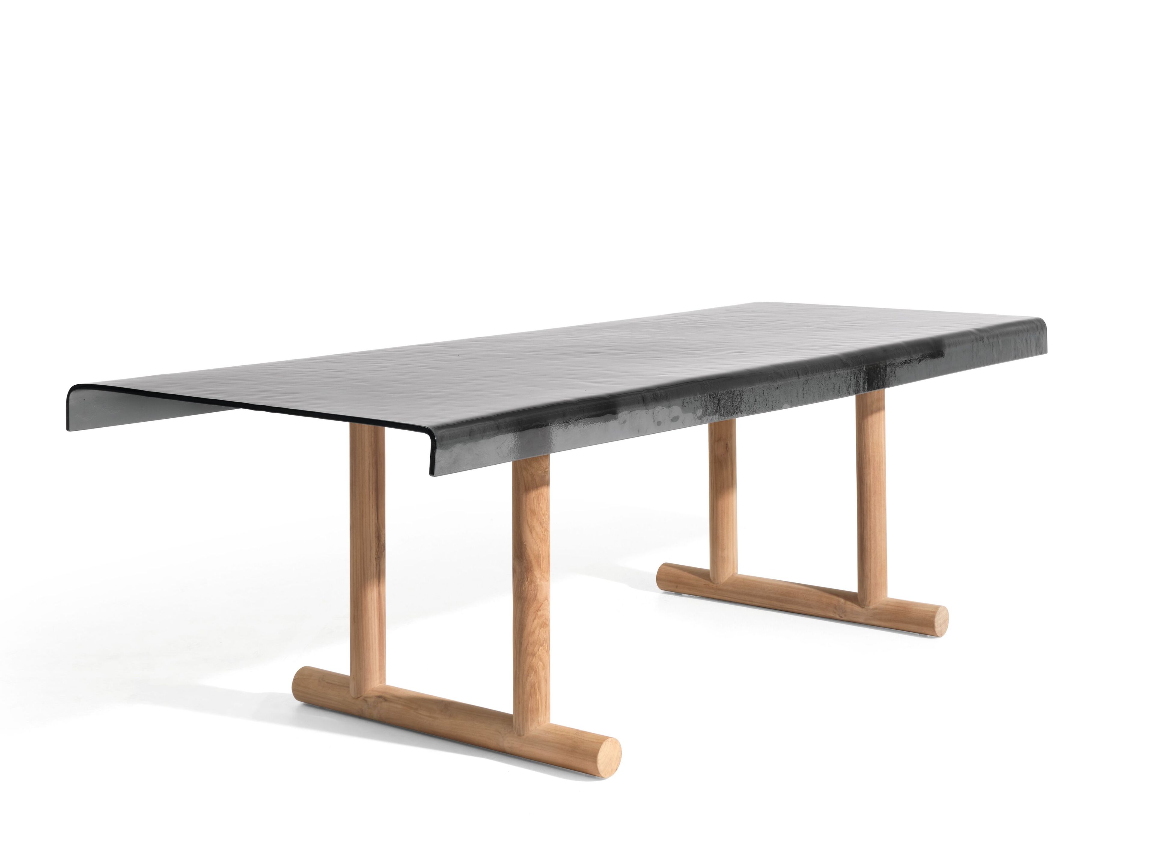 Стеклянный прямоугольный садовый стол Gervasoni Gervasoni Outdoor ARCH-00113714 - Вид №1