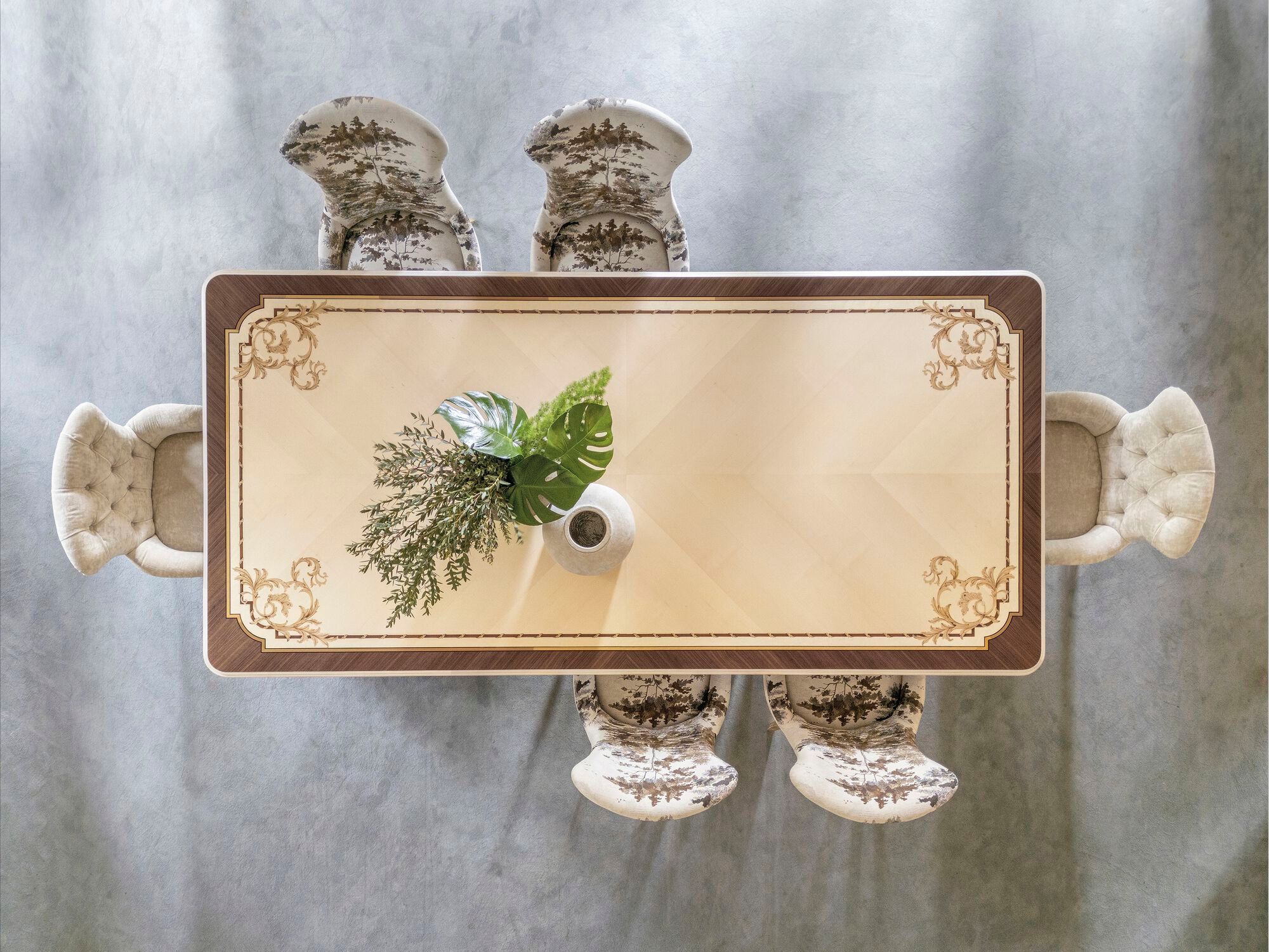 Деревянный прямоугольный обеденный стол Bellotti Ezio Charming ARCH-00092025 - Вид №3