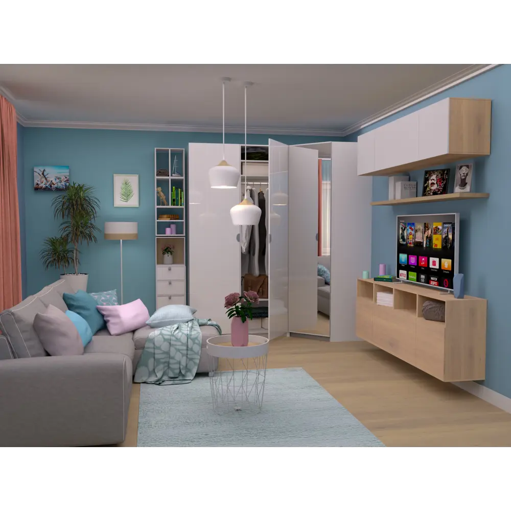 Торшер Mabel 15221S, цвет белый Santreyd STLM-2139955 - Вид №4