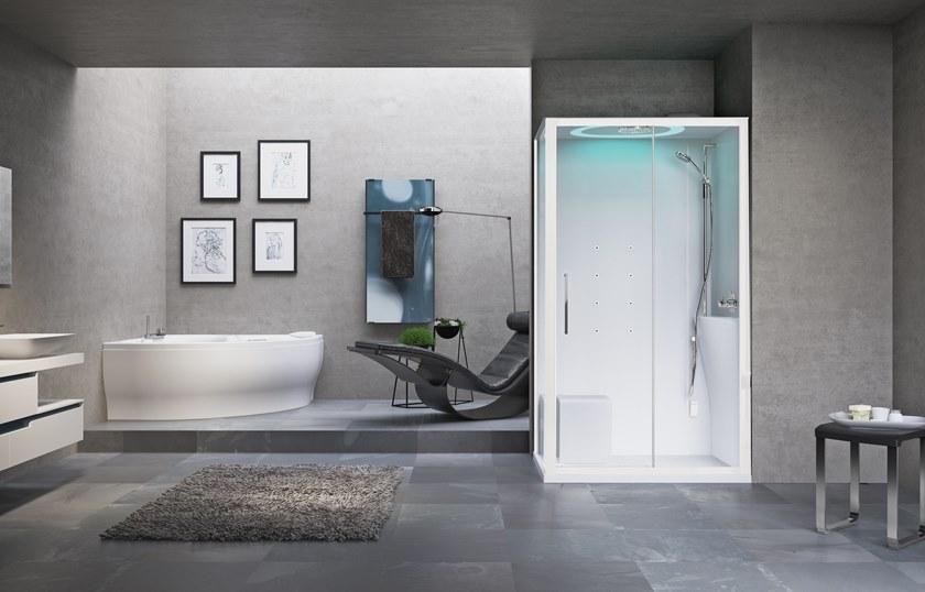 NOVELLINI Многофункциональная угловая душевая кабина Eon sun-id-1377896 - Вид №2