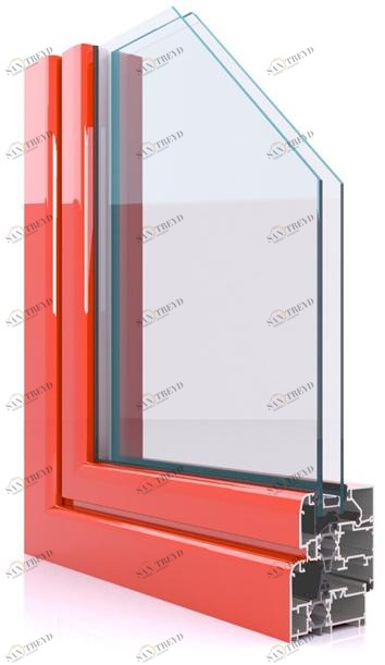 Twin Systems Оконные профили из алюминия с термическим разделением sun-id-1355536