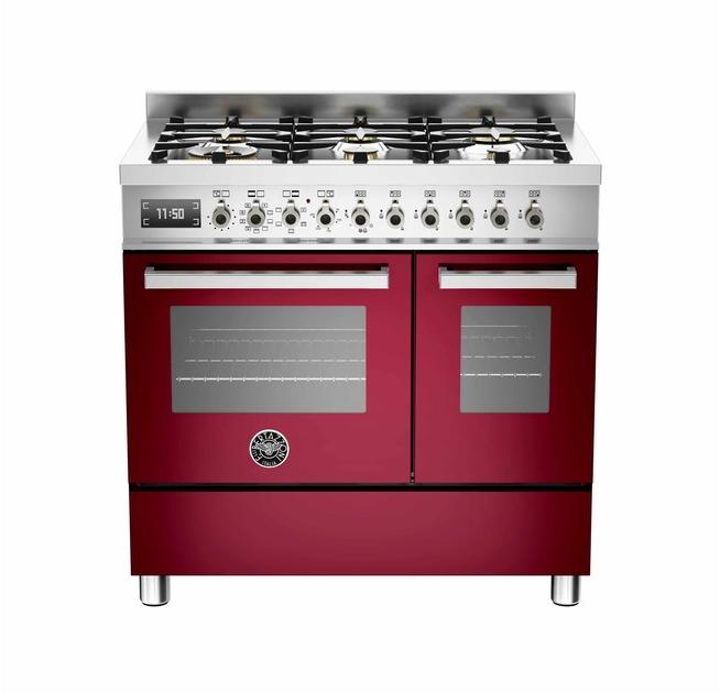 Bertazzoni Профессиональная отдельно стоящая кухня из нержавеющей стали Professional Pro90 6 mfe d - Вид №6