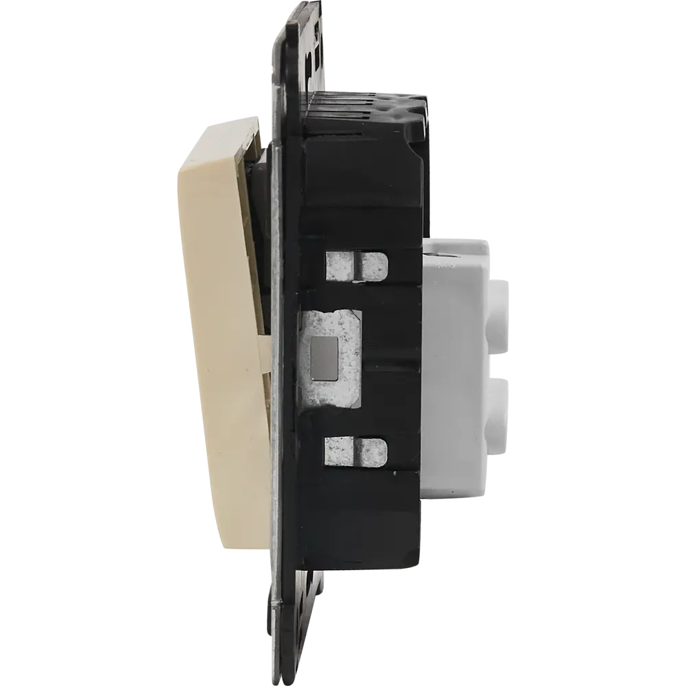 Инвертор встраиваемый DKC Avanti 1 клавиша цвет ванильная дымка STLM-2104689 - Вид №3