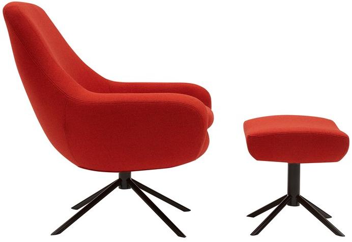 SOFTLINE Подставка для ног из ткани с 4 спицами Noomi sun-id-1385073 - Вид №4