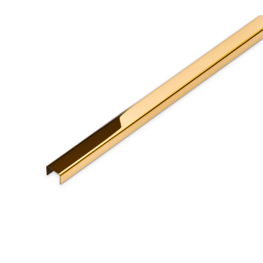Уголок металлический глянцевый 1.2х40 см цвет золотой Santreyd STLM-2155801