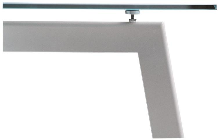 Desalto Круглый стол из стали и стекла sun-id-1374752 - Вид №2