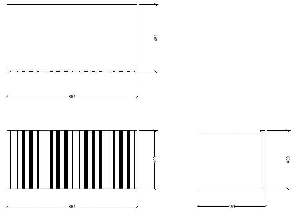 Модульный настенный комод Salvatori Adda ARCH-00021179 - Вид №4