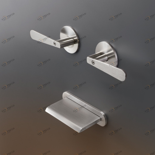 Двойной ручка смеситель для ванной с водопадом струей L. 70 мм  LTZ33 CEADESIGN 