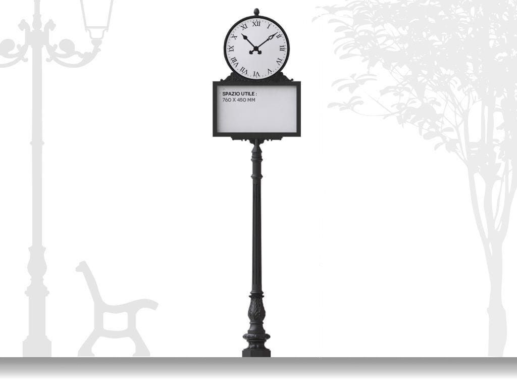 Дорожные часы с чугунной информационной панелью EUROCOMITALIA классическая мебель ARCH-00148188