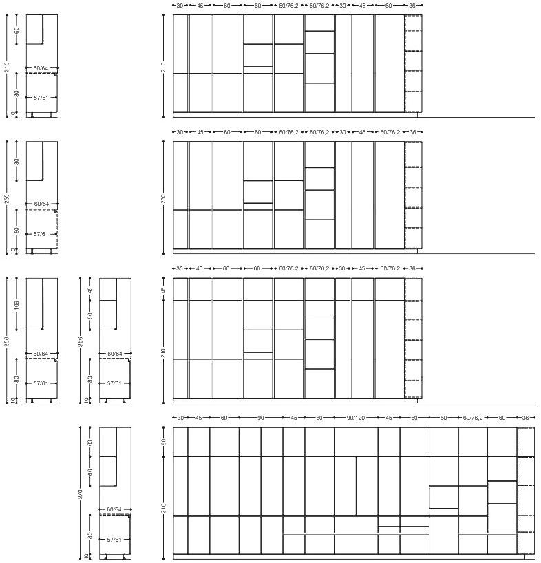 Elmar Модульная кухня с островом из алюминия и мрамора Easy sun-id-1353935 - Вид №8