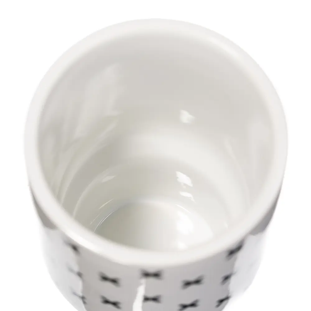 Стакан для зубных щёток Moroshka Memphis керамика цвет белый/жёлтый/чёрный STLM-2127792 - Вид №3