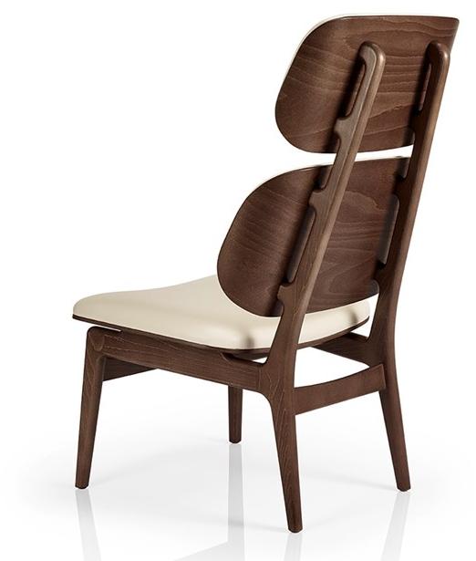 JMS Кожаное кресло с высокой спинкой Chloe M936 wuu - Вид №1