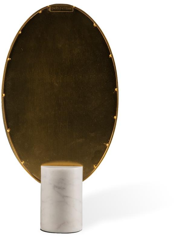 Pols Potten Железное овальное настольное зеркало  300-300-130  - Вид №3