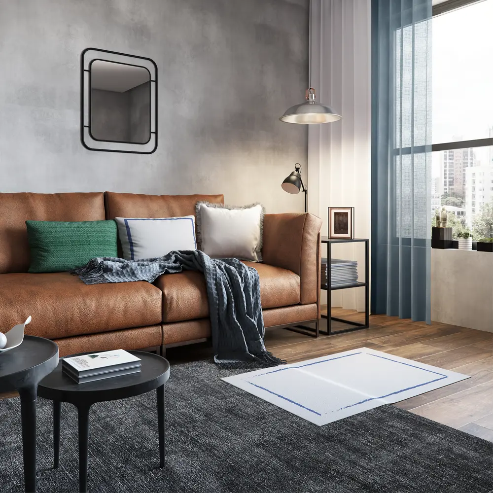 Ковер хлопок Saona 70x100 см, цвет кремовый INSPIRE STLM-2053964 - Вид №3