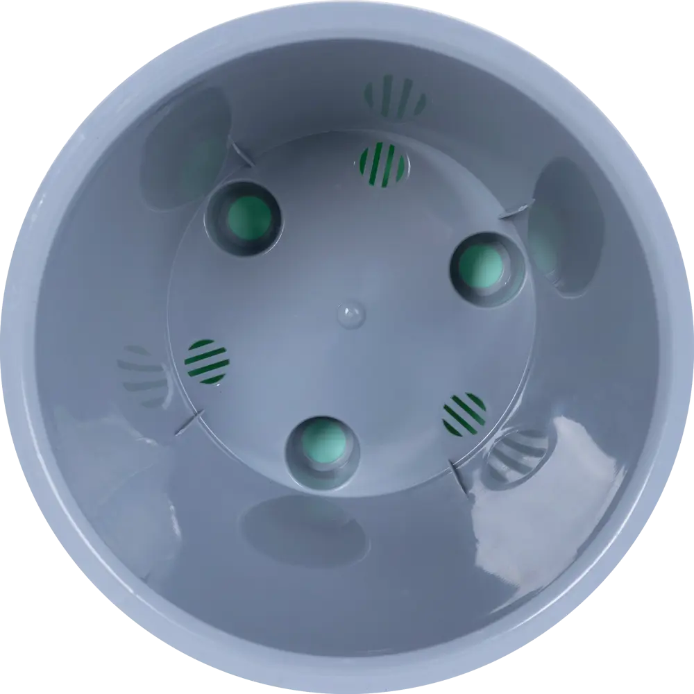 Горшок цветочный Ingreen Фиджи ø20 h18.3 см v4 л пластик бирюзовый STLM-2170919 - Вид №1