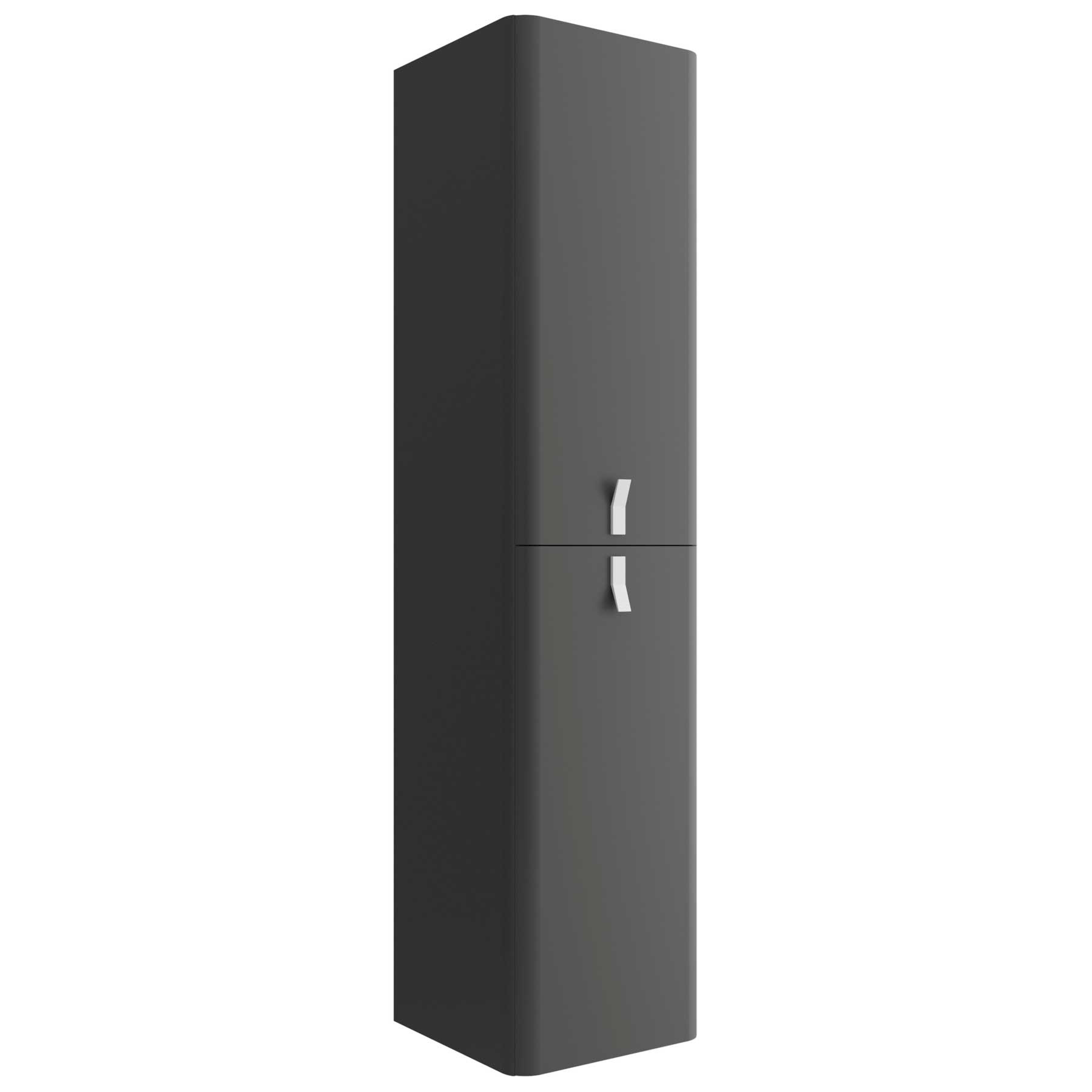 24691 SALGAR Колонна UNIIQ двусторонняя 2-дверная MATT ANTHRACITE 350 x 1500 x 350 мм Матовый антрацит 