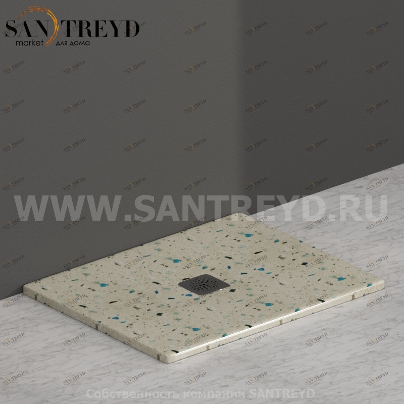 DT072GB Душевой поддон 90x72 керамический Globo Ceramica Globo DOCCIATRE