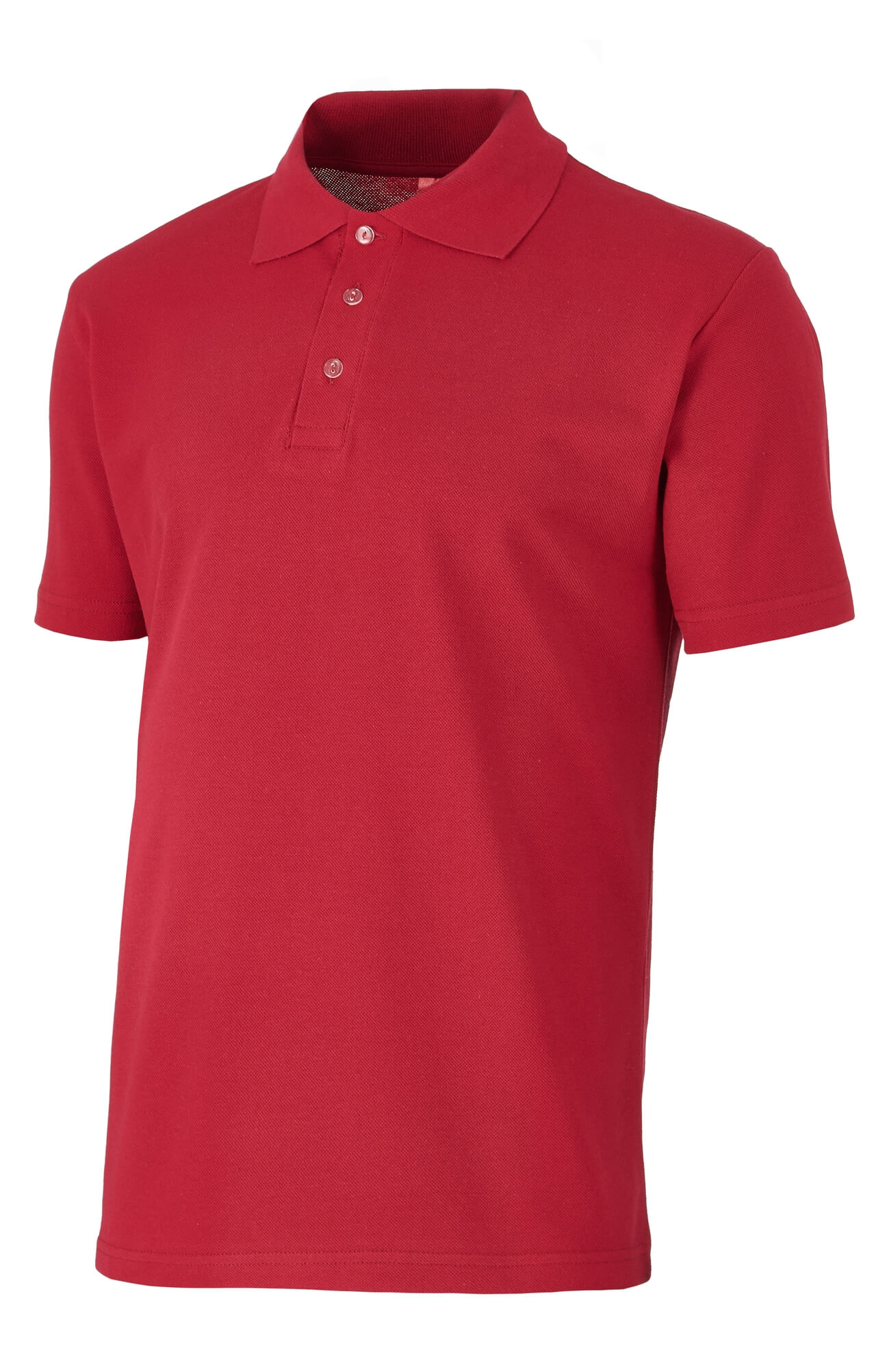66350 Тенниска-поло красная  Одежда для салонов красоты  размер L (50) Спецодежда  - Вид №2