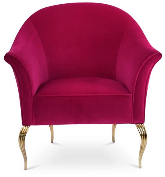 KOKET Бархатное кресло с подлокотниками Mimi sun-id-1488568 - Вид №1