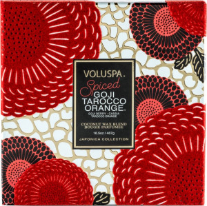 10664208 VOLUSPA Ароматическая свеча Voluspa "Пряная китайская ягода и красный апельсин", с 2 фитилями, 468гр