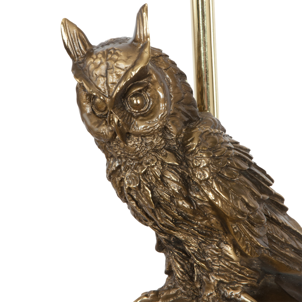 33006/1,34057 Настольная лампа с бюро Ученый Филин Тюссо Игуана Беж BOGACHO 4627138211540, 4627138151099 - Вид №2