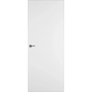 Дверь межкомнатная глухая без замка и петель в комплекте Invisible 80x200 см обратное открывание левое цвет белый 89367201 STLM-2054858