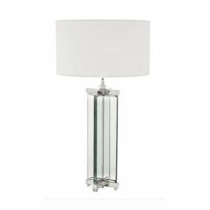 Настольная лампа Atlantis от Eichholtz 107954 EICHHOLTZ ИНТЕРЬЕРНЫЕ 061870 Белый;прозрачный