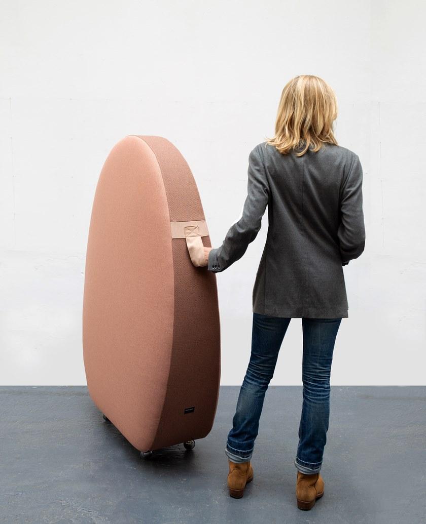 Marine Peyre Editions Звукопоглощающая офисная перегородка на колесах Gabriel® sun-id-1396204 - Вид №1