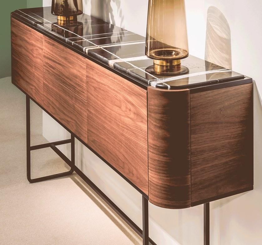 Momocca Прямоугольная деревянная консоль с ящиками Adara Abc170 / abc170p / abc170p2 - Вид №2