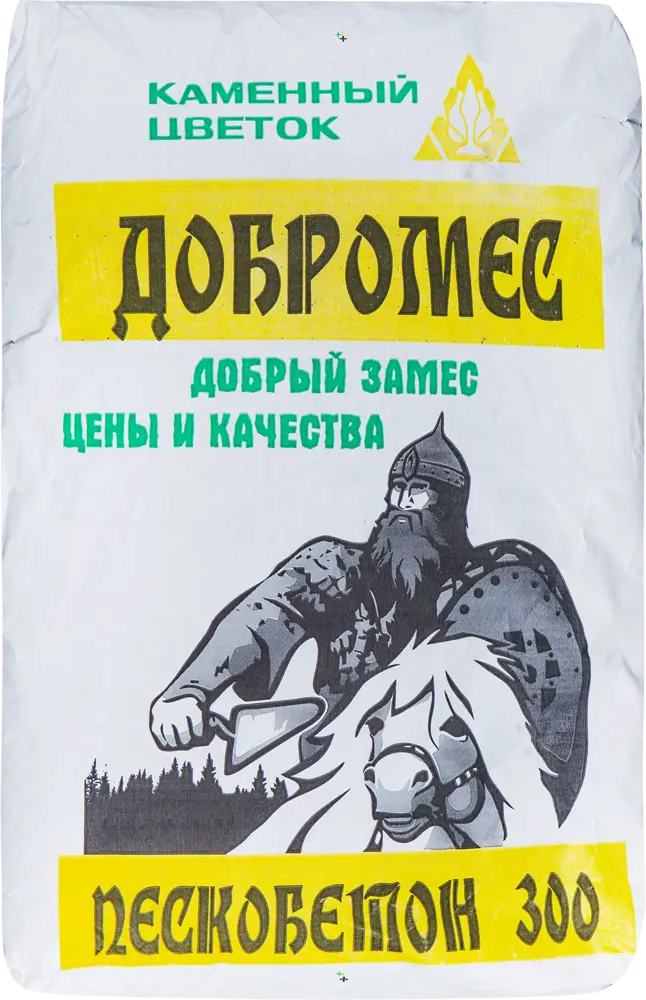 Пескобетон М-300 Каменный Цветок для кладочных работ 40 кг 18478820