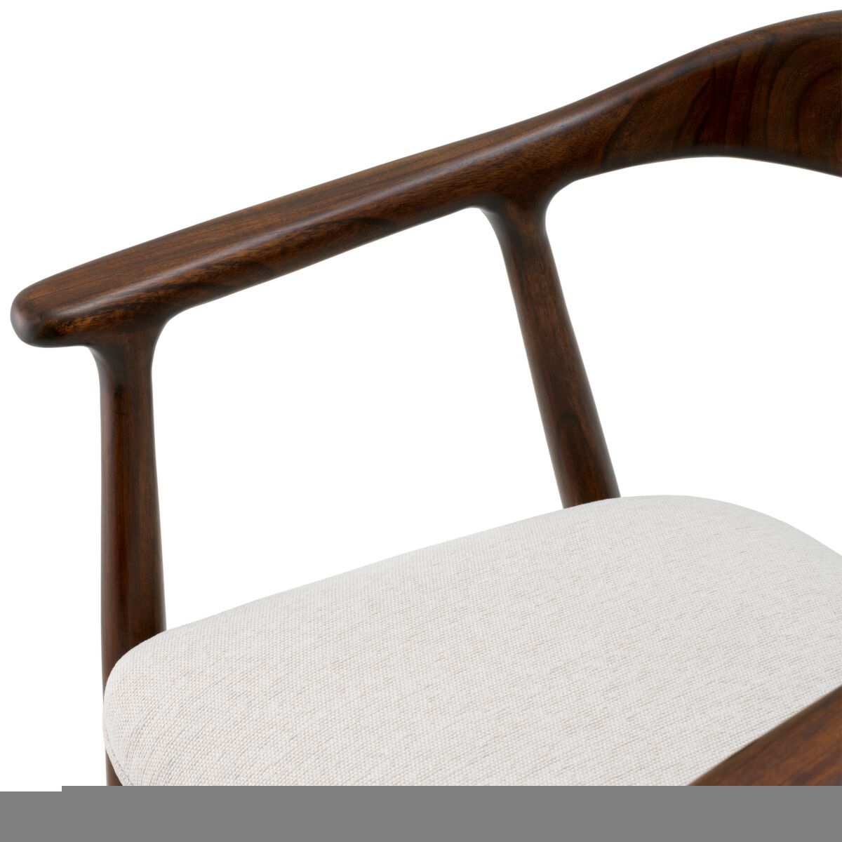 Стул из ткани и дерева с открытой спинкой Eichholtz BEALE ARCH-00056046 - Вид №6